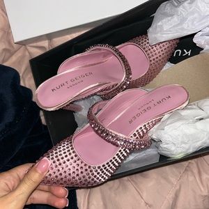 Kurt Geiger Pink Heels & Matching purse